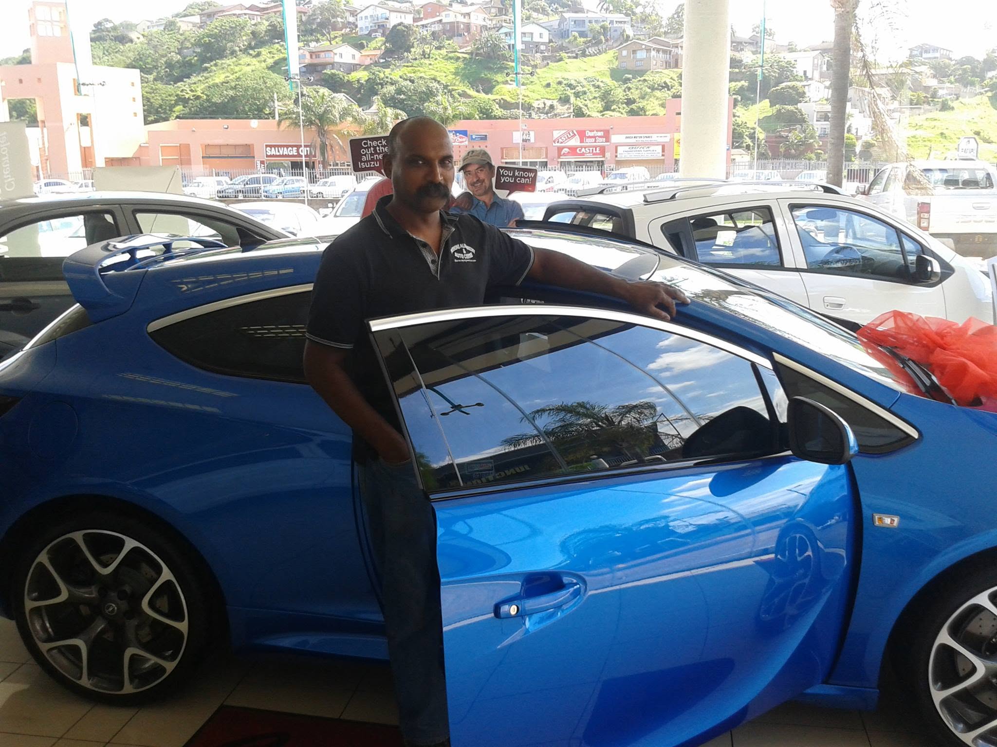 Auto centre vision image